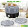 image:imageNutriChef AZPKFD14BK Food Dehydrator Black