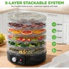 image:imageNutriChef AZPKFD14BK Food Dehydrator Black