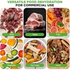 image:imageNutriChef Commercial Dehydrator Machine 2000Watts Electric Food Dehydrator  Extra Large 20 Stainless Steel Trays Digital Control 167F Dryer for Jerky Meat Dog Treats Herbs and Fruit20 shelf