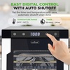 image:imageNutriChef Commercial Dehydrator Machine 2000Watts Electric Food Dehydrator  Extra Large 20 Stainless Steel Trays Digital Control 167F Dryer for Jerky Meat Dog Treats Herbs and Fruit10 shelf