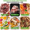 image:imageNutriChef Commercial Dehydrator Machine 2000Watts Electric Food Dehydrator  Extra Large 20 Stainless Steel Trays Digital Control 167F Dryer for Jerky Meat Dog Treats Herbs and Fruit10 shelf