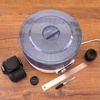 image:imageNutriChef Electric Countertop Food Dehydrator  Professional MultiTier Food Preserver  Dehydrates Fish Meats Mushrooms Fruits amp Vegetables  5 Easy to Clean Stackable Trays One Size BlackWhite