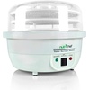 image:imageNutriChef Food Dehydrator Machine and Professional Electric Steamer Cooker Meat Preserver Beef Jerky Maker Fruit Dryer Steams Rice and Vegetables with Stackable Trays in White  PKFDSRC10WTWhite  Steam