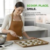 image:imageNutriChef Nonstick XL Cookie Sheet Baking Pan  Extra Large 22 Inch x 16 Inch with Raised Edges Thick Carbon Steel Oven Baking Sheet for Jelly Rolls Cookies Cakes amp Pastries  BlackGold