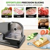 image:imageNutriChef Stainless Steel Meat Slicer Blade  Electric Home Meat Slicer Blade Replacement for NUGJ801  PrecisionCut Serrated Blade for Meat Slicing  783Inch 005Inch Blade Thickness