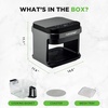 image:imageNutrichef 58 Quart Air Fryer  81 Preset Cook Modes  Transparent Fry Bowl for Best Cooking Results  Cook Shrimp Steak Fries Wings Chicken amp More  Precise Temperature Control amp Time  GreyGrey