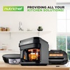 image:imageNutrichef 58 Quart Air Fryer  81 Preset Cook Modes  Transparent Fry Bowl for Best Cooking Results  Cook Shrimp Steak Fries Wings Chicken amp More  Precise Temperature Control amp Time  GreyGrey