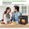 image:imageNutrichef 58 Quart Air Fryer  81 Preset Cook Modes  Transparent Fry Bowl for Best Cooking Results  Cook Shrimp Steak Fries Wings Chicken amp More  Precise Temperature Control amp Time  GreyGrey