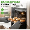 image:imageNutriChef Nonstick Donut Pans for Baking  6 Durable amp Easy to Clean Doughnut Molds  Fits FullSized Doughnuts  Oven Safe Up To 450F  Bake Perfect Donuts amp Bagels  125 x 85 Donut Trays  2 Pack1 Pan