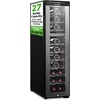 image:imageNutrichef 12 Bottle Stainless Steel Slim Wine Fridge  Red amp White Wine Chiller  Adjustable Temperature Control Ultra Quiet Operation amp Energy Efficient  Mini Wine Cooler Refrigerator  31x10x17 INBlack