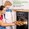 image:imageNutriChef 13 NonStick Muffin Baking Pan  Premium Dark Gray Carbon Steel Bake Tray Commercial Grade Restaurant Quality Metal Bakeware  Dishwasher Safenonstick muffin pan  black