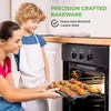 image:imageNutriChef 13 NonStick Muffin Baking Pan  Premium Dark Gray Carbon Steel Bake Tray Commercial Grade Restaurant Quality Metal Bakeware  Dishwasher Safenonstick muffin pan  dark gray