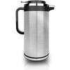image:imageNutriChef 18 Liter Electric Water Kettle  Cordless Automatic Power Off Safety Feature Premium Brushed Stainless Steel For Coffee and Tea w Convenient EasyPour Safety Locking Spout PKWK23SR