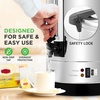 image:imageNutriChef Electric Water Boiler and Warmer  3L317 Qt Stainless Steel Electric Hot Water Dispenser wRotating Base Auto Shut Off Safety Lock Instant Heating for Coffee amp Tea NCHUB13137 Quarts