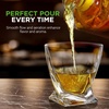 image:imageNutriChef Glass Whiskey Decanter  850ml Globe Whiskey Carafe Alcohol Decanter Set with Glasses  Liquor Decanter w Stopper amp Base For Brandy Wine Cognac Rum Gin Scotch Bourbon254 Ounces