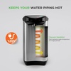 image:imageNutriChef Hot Water Urn Pot Insulated Stainless SteelAuto amp Manual DispenseAuto BoilerSafety Lock Shutoff 338 QT 32L  Auto Boiler Shut Off  PKWK4334 Quarts