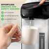 image:imageNutriChef Hot Water Urn Pot Insulated Stainless SteelAuto amp Manual DispenseAuto BoilerSafety Lock Shutoff 338 QT 32L  Auto Boiler Shut Off  PKWK4353 Quarts