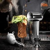 image:imageNutriChef Mixology Bartender Cocktail Shaker Set  Includes 15 amp 30 oz Stainless Steel Shakers 6 Bottle Pourers amp More  Essential Martini Making Kit  Drink Mixing Set  15 Piece Cocktail Bar Set15 Piece Set