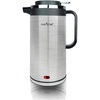 image:imageNutriChef 18 Liter Electric Water Kettle  Cordless Automatic Power Off Safety Feature Premium Brushed Stainless Steel For Coffee and Tea w Convenient EasyPour Safety Locking Spout PKWK23SR