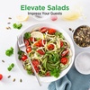 image:imageNutriChef Electric Vegetable Spiralizer  3Blade Zucchini Spiralizer Noodle Maker Veggie Spiral Slicer for Healthy Zoodles Salad Pasta amp Garnishes  DishwasherSafe FoodGrade Design