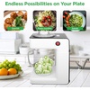 image:imageNutriChef Electric Vegetable Spiralizer  3Blade Zucchini Spiralizer Noodle Maker Veggie Spiral Slicer for Healthy Zoodles Salad Pasta amp Garnishes  DishwasherSafe FoodGrade Design