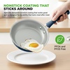 image:imageNutrichef 20 Piece Professional Home Kitchen Cookware and Bakeware Pots and Pans Set Non Stick Kitchenware CoolTouch Handles Non Toxic Safe for Gas Electric Induction Cooktops Easy CleanNavy
