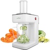 image:imageNutriChef Electric Vegetable Spiralizer  3Blade Zucchini Spiralizer Noodle Maker Veggie Spiral Slicer for Healthy Zoodles Salad Pasta amp Garnishes  DishwasherSafe FoodGrade Design