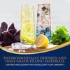 image:imageChampagne Flutes Stemless 94oz  Set of 2 Elegant Clear Crystal Glass Drinkware wNarrow Rim Seamless Bowl LeadFree Dishwasher Safe Sparkling Wine Glassware Perfect for Any Occasion by NutriChef2 pack