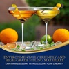 image:imageNutriChef 2 Sets of Crystal Martini GlassUltra ClearElegant Crystal Clear Wine Glass Pair100 Hand BlownDishwasher SafeGreat For DinnerPartiesWeddingAnd ELEGANT Occasions2 pack