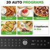 image:imageNutriChef 32 Quart Air Fryer amp Oven  Digital Airfryer with 20 Presets Dual Cook Rotisserie Bake amp More  MultiFunction Convection Countertop Oven  Large Capacity  18 x 17 x 14  Black