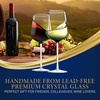 image:imageNutriChef Champaign Glasses  7Oz Clear Champagne Flutes Set of 2 Elegant Tall Long Stemmed Glass with Narrow Rims Seamless Bowl Lead And Dishwasher Safe Glass For Party New Year Christmas22Oz Champagne Glass