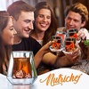 image:imageNutriChef DoubleWall Insulated Drinking Glasses  8 oz Set of 2 Mugs Insulated Tumblers for Hot or Cold Drinks Coffee Soda Cocktails and More  Microwave and Dishwasher Safe SweatFree Design