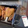 image:imageNutriChef Smart Bluetooth BBQ Grill Thermometer  Upgraded Stainless Probe Safe to Leave in Oven Outdoor Barbecue or Meat Smoker  Wireless Remote Alert iOS Android Phone WiFi App PWIRBBQ40