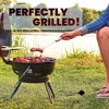 image:imageNutriChef Smart Bluetooth BBQ Thermometer  Upgraded Stainless Probe Safe to Leave in Grill Outdoor Barbecue Meat Smoker wChangeable Probe Wireless Remote Alert Android iPhone WiFi App  PWIRBBQ420Single Probe