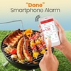 image:imageNutriChef Smart Bluetooth BBQ Thermometer  Upgraded Stainless Probe Safe to Leave in Grill Outdoor Barbecue Meat Smoker wChangeable Probe Wireless Remote Alert Android iPhone WiFi App  PWIRBBQ420Single Probe
