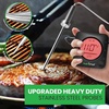 image:imageNutriChef Smart Bluetooth BBQ Thermometer  Zip Travel Case Upgraded Stainless Probe wLCD Display Wireless Remote Alert Android iPhone Gas Charcoal BBQ Smoker Temperature Monitoring  PWIRBBQ299