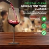 image:imageNutriChef Stemmed Wine Glasses Set of 2 22oz Crystal Clear Red or White Wine Glass LeadFree amp Dishwasher Safe Glasses for Wine Drink Water Restaurants And Housewarming GiftsSet of 2