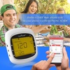 image:imageNutriChef Wireless Bluetooth BBQ Digital Thermometer  Upgraded Stainless Smart Dual Grill Probes w Remote Alert Safe to Use in Outdoor Barbecue Meat Smoker Works w iOS Android Phone  NutriChef