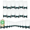 image:imageNutriChef 125oz Highball Glasses  4pc Tall Glass Set Water Glasses Drinking Glasses Bar Glassware And Cocktail Mixed Drinks Set Dishwasher Safe24 Glasses