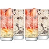 image:imageNutriChef 142oz Highball Drinking Glasses  Set of 2 Heavy Base Tall Tumbler Clear Glassware for Water Wine Beer Liquor Gin Cocktail Whiskey Juice Iced Coffee Mixed Drinks Dishwasher SafeSet of 4