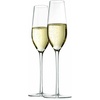 image:imageNutriChef Champaign Glasses  7Oz Clear Champagne Flutes Set of 2 Elegant Tall Long Stemmed Glass with Narrow Rims Seamless Bowl Lead And Dishwasher Safe Glass For Party New Year Christmas7Oz Champagne Flutes