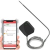 image:imageNutriChef Smart Bluetooth BBQ Thermometer  Upgraded Stainless Probe Safe to Leave in Grill Outdoor Barbecue or Meat Smoker  Wireless Remote Alert iOS Android Phone WiFi App  PWIRBBQ409