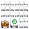 image:imageNutriChef Whiskey Glass Set of 2  10 Oz Old Fashioned Glasses for Scotch Cocktail Rum Vodka Cognac Liquor Unique Gifts for Men Bourbon Glasses for Home Bar PartiesSet of 24