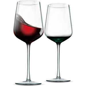 image:imageNutriChef Stemmed Wine Glasses Set of 2 22oz Crystal Clear Red or White Wine Glass LeadFree amp Dishwasher Safe Glasses for Wine Drink Water Restaurants And Housewarming GiftsSet of 2