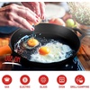 image:imageNutriChef 10 amp 12 PreSeasoned Cast Iron Pans  Durable Nonstick Skillets CoolTouch Silicone Handle For Oven Grill amp All StovetopsBlack
