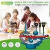 image:imageNutriChef 12Pc Blue Nonstick Cookware Set  Professional Pots amp Pans with Durable Coating All Cooktops Compatible Including InductionGreen