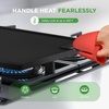 image:imageNutriChef 20x10 Reversible Cast Iron Griddle Pan  Flat amp Grill Sides PreSeasoned Oven Safe ExtraWide PFOA amp PFOS Free for Gas Electric or Outdoor CookingBlack