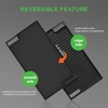 image:imageNutriChef 20x10 Reversible Cast Iron Griddle Pan  Flat amp Grill Sides PreSeasoned Oven Safe ExtraWide PFOA amp PFOS Free for Gas Electric or Outdoor CookingBlack