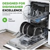image:imageNutriChef 7Piece TriPly Stainless Steel Frying Pan Set amp Wok  Nonstick Induction Compatible Oven Safe ScratchResistant Dishwasher Safe