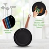 image:imageNutriChef Kitchenware Pots amp Pans  Stylish Kitchen Cookware Set NonStick 13Piece Set Brown One Size NCCWA13BR5Brown